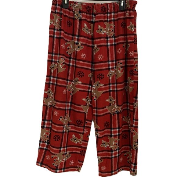 Holiday Rudolph the Red Nose Reindeer Lounge or Pajama Pants - Picture 3 of 8